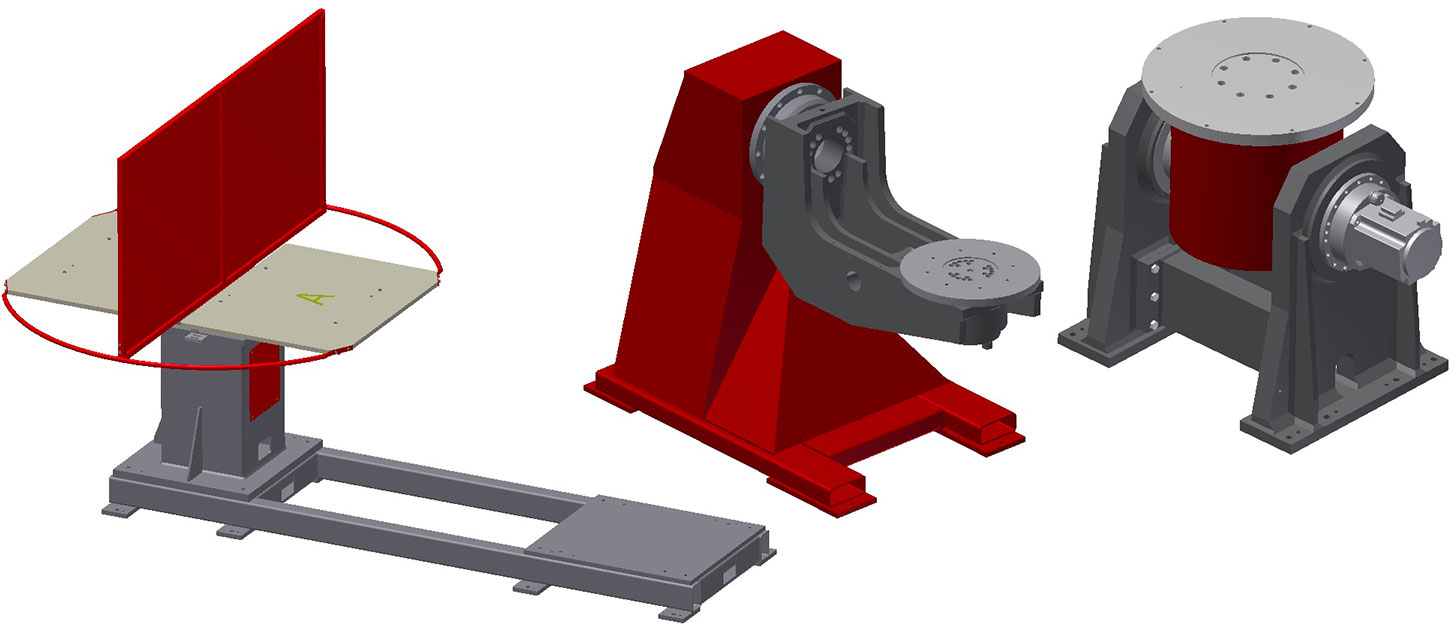 Organi di presa e posizionatori